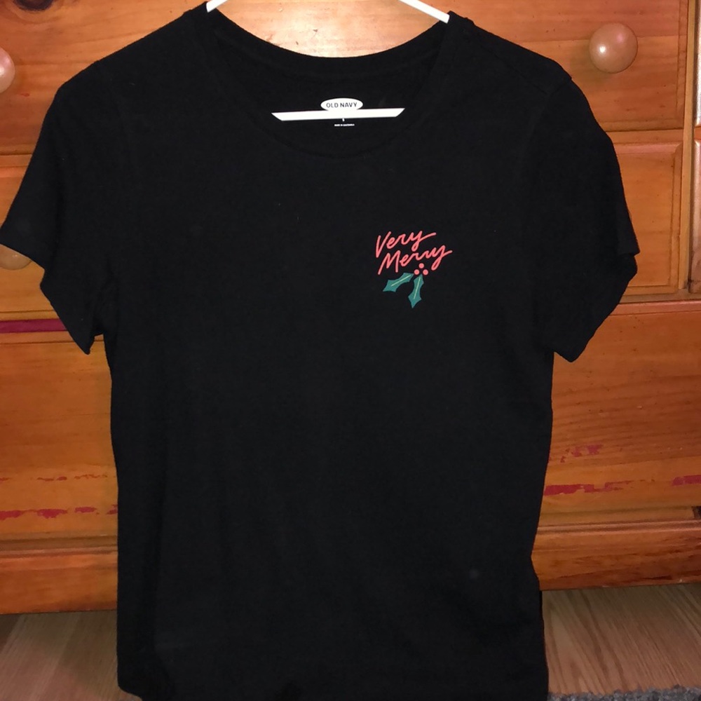 black christmas shirt
